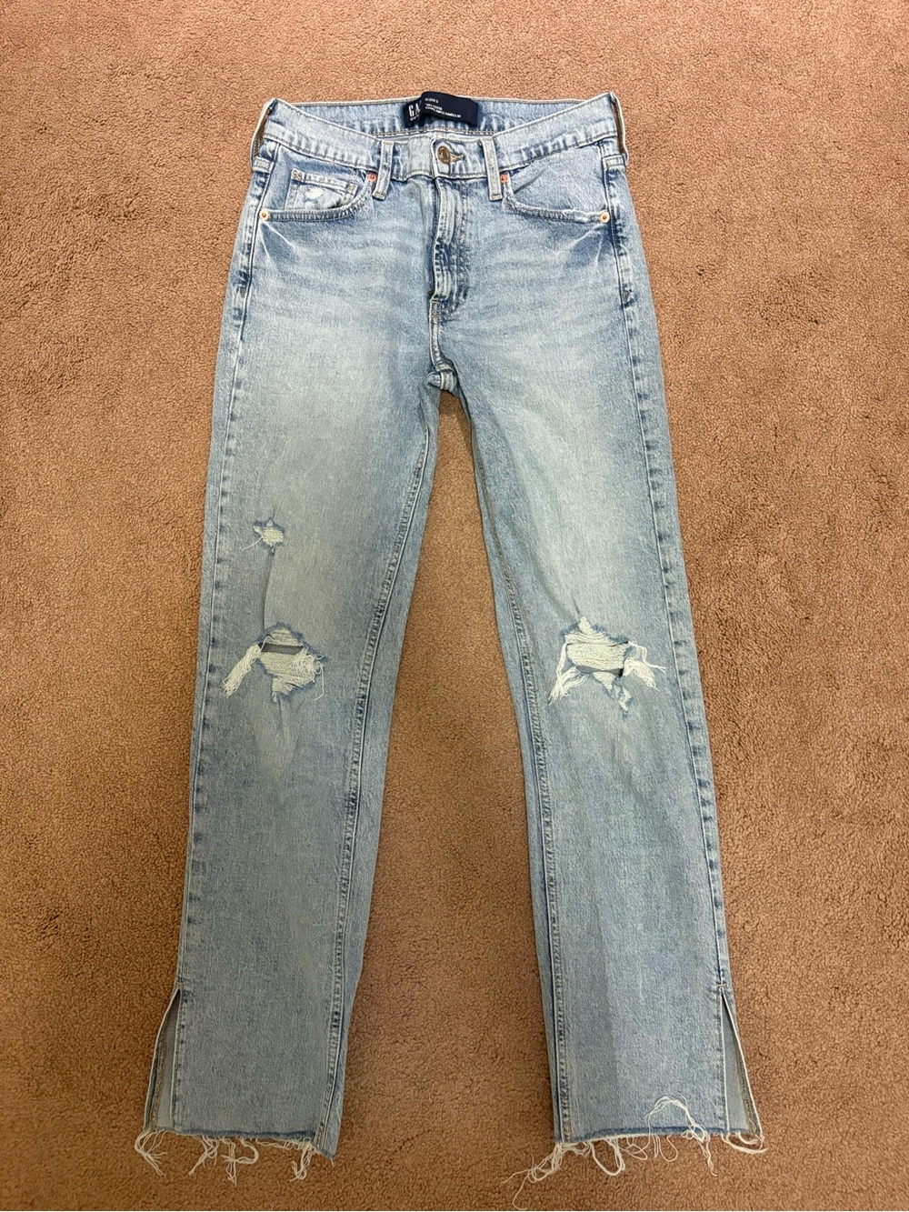 GAP Light Blue Denim '90s Loose Jeans size 0/25